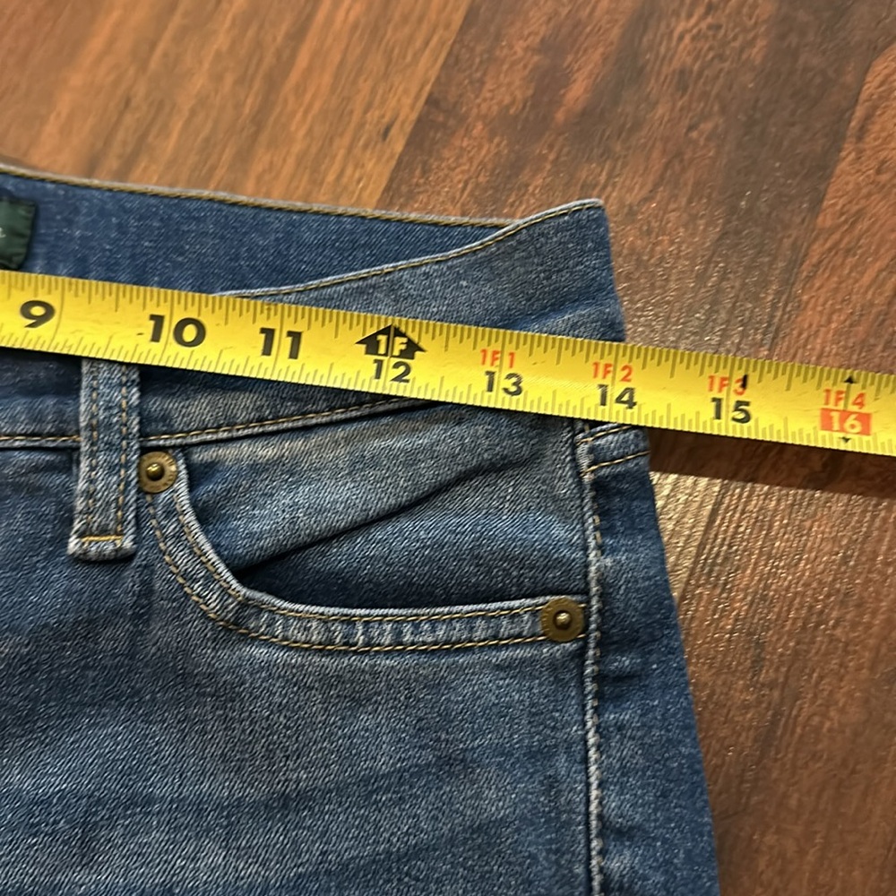 LRL Lauren Jeans Co Ralph Lauren Medium Wash Faded Stretch Skinny Jeans Size 2 - Picture 8 of 10